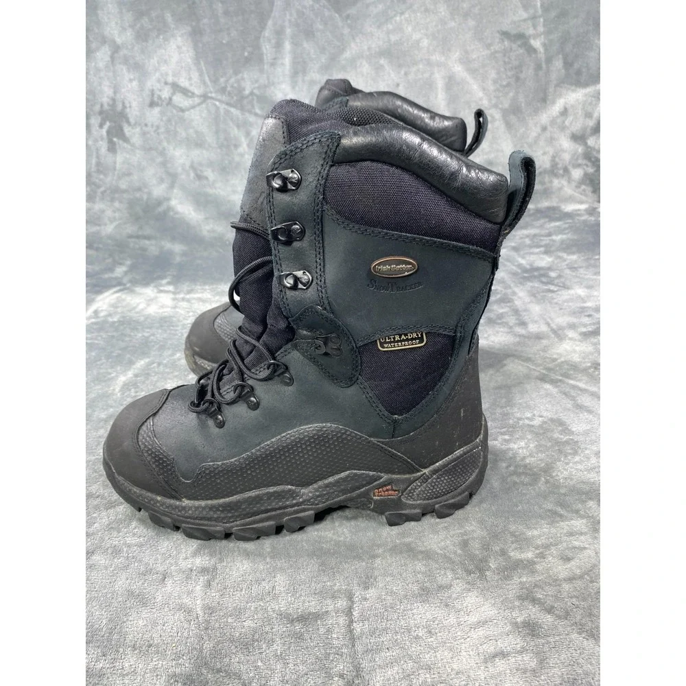 Irish Setter Snow Tracker Boots Mens 9US Black Waterproof Insulated Work Hunting